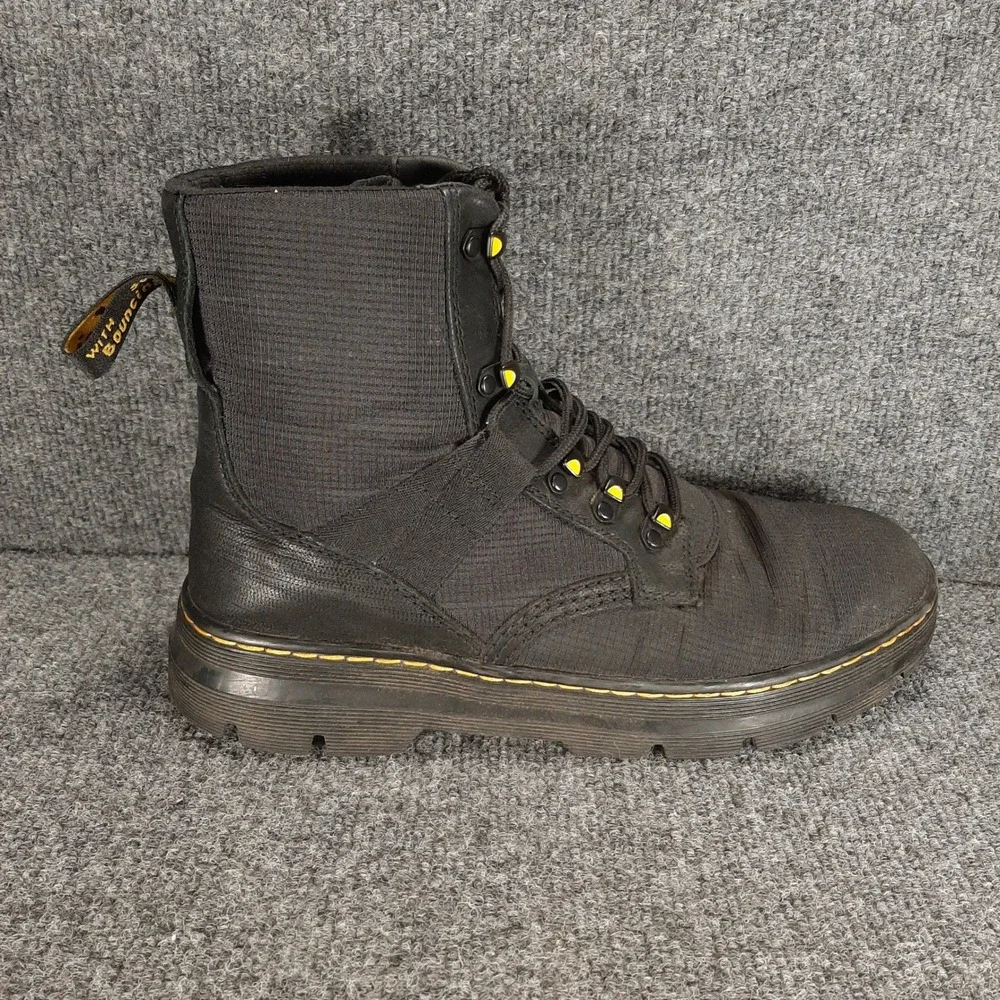 Dr. Martens Combs Tech II Boot LA004 SH 05 X Size 11 Black Mens Utility Tactical